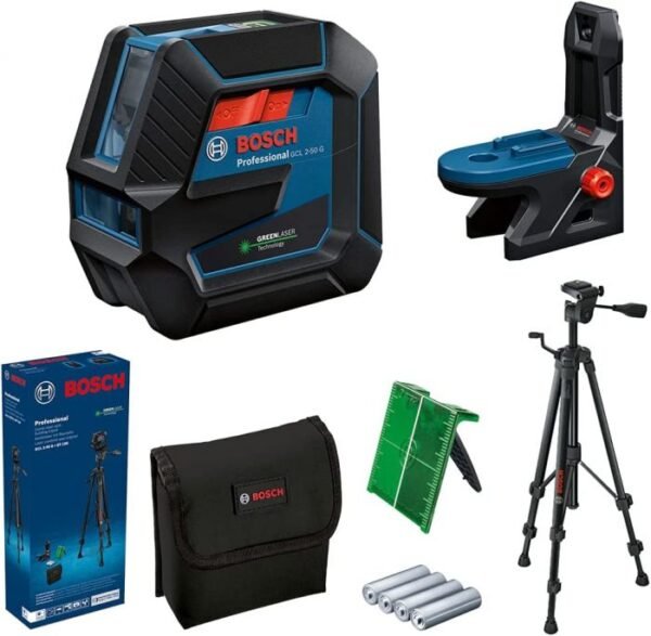 NIVEL LÁSER VERDE GCL 2-50 G + BT 150 BOSCH