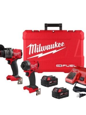 COMBO ROTOMARTILLO 1/2" 2904-20 / LLAVE DE IMPACTO 1/4" 2953-20 M18 FUEL™ 3697-22 MILWAUKEE
