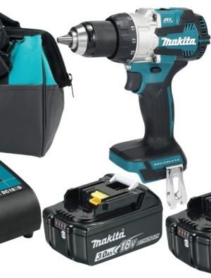 COMBO ROTOMARTILLO Y ATORNILLADOR 18V 2+2+1 MAKITA