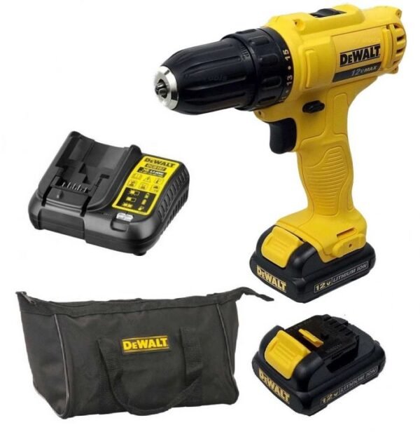 TALADRO ATORNILLADOR 12V 3/8 PULG DCD700C2-B3 DEWALT
