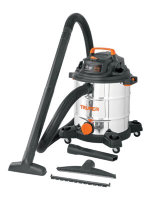 ASPIRADORA SOLIDOS / LIQUIDOS, 12 GAL, ACERO INOX, TRUPER: CÓDIGO: 101524