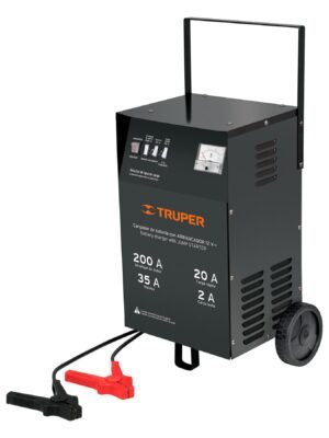 CARGADOR DE BATERIAS / ARRANCADOR DE 200 A PARA BATERIAS 12V TRUPER