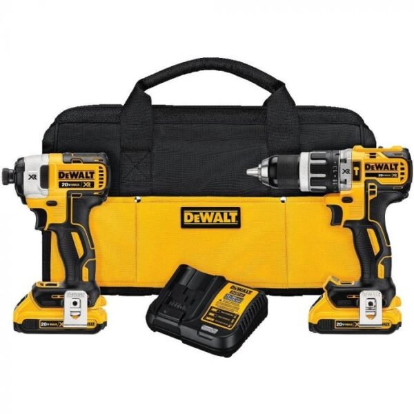 COMBO LLAVE DE IMPACTO DCF887-ROTOMARTILLO DCD796 ION-LI 20V MAX BRUSHLESS DCK287E2 DEWALT