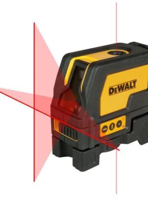 LÁSER AUTO-NIVELANTE EN CRUZ CON 2 PUNTOS LUZ ROJA DW0822 DEWALT
