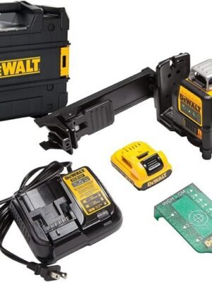 NIVEL LASER DE 3X360° LUZ VERDE 12V DW089LG DEWALT