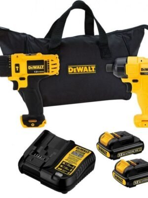 COMBO ROTOMARTILLO Y ATORNILLADOR DE IMPACTO 12V DCK202C2 DEWALT