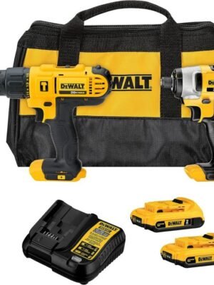 COMBO ROTOMARTILLO DCD776 1/2” + ATORNILLADOR DCF885 1/4” 20V MAX* DCK222D2 DEWALT