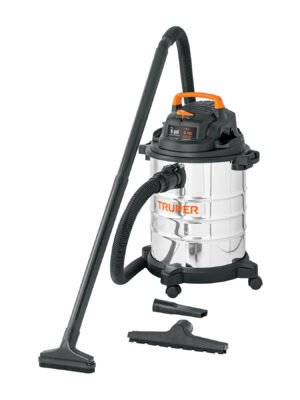 ASPIRADORA DE SÓLIDOS Y LÍQUIDOS, 5 GAL, ACERO INOX, TRUPER CÓDIGO: 101523